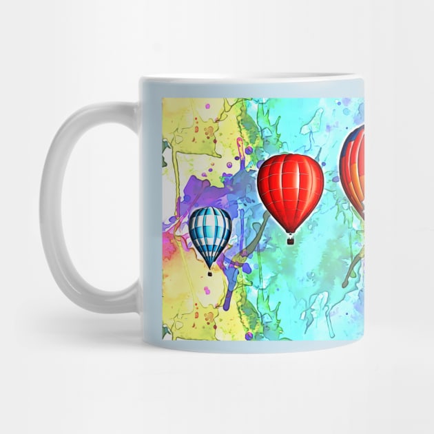 Cartoon Hot Air Ballons by danieljanda